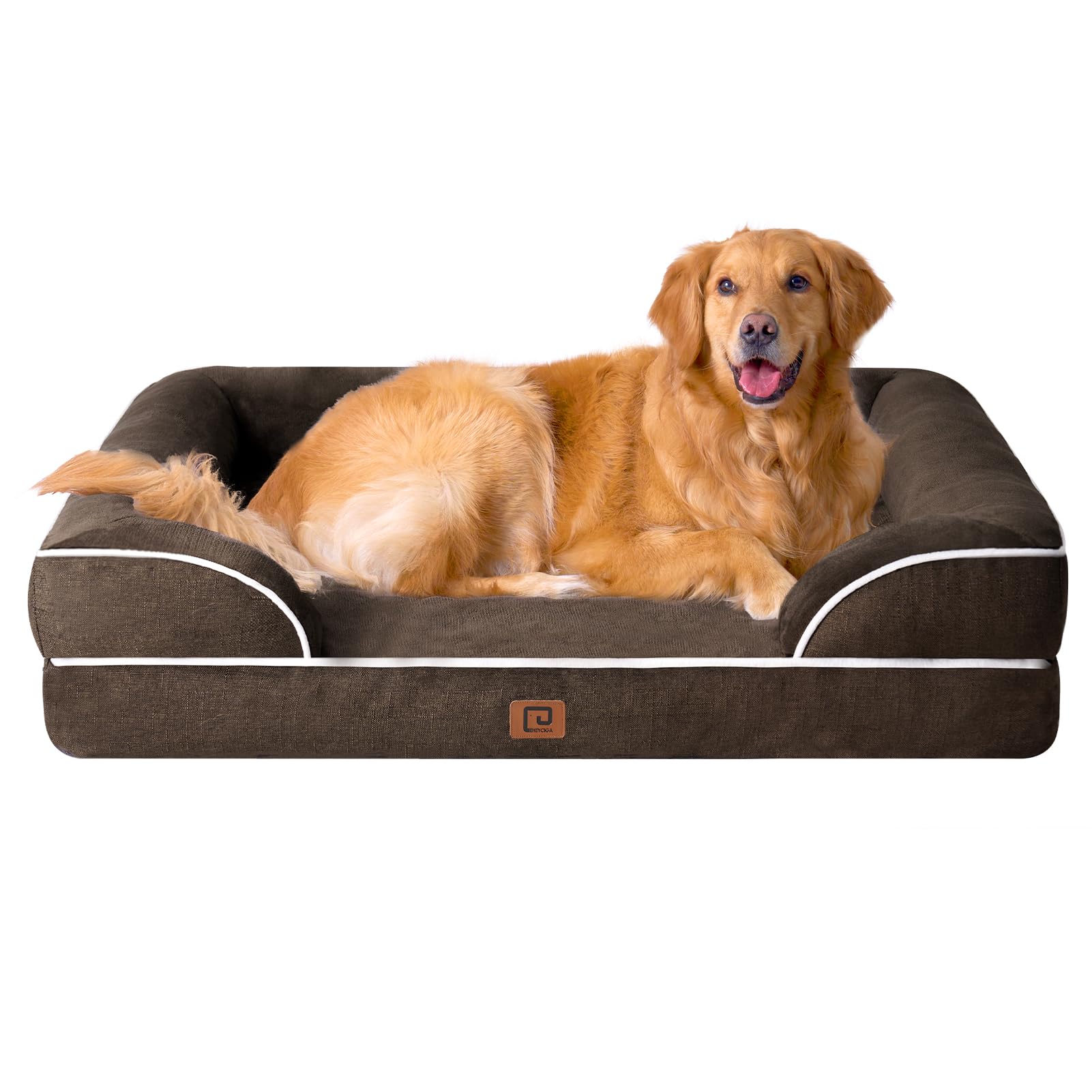 Foto 1 | Cama Ortopédica Para Perros Eheyciga, Impermeable, Viscoelástica, Xl, Marrón - Venta Internacional.