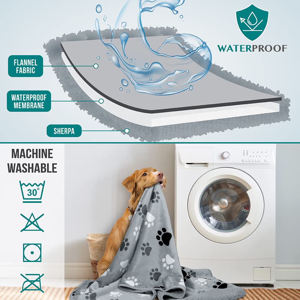 Foto 4 pulgar | Manta Impermeable Para Perros Petami Para Perros Medianos Y Grandes, 40 X 60 Cm - Venta Internacional.