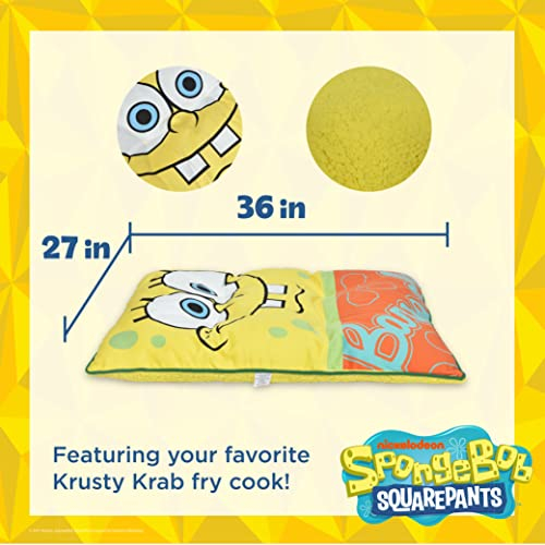 Foto 4 pulgar | Cama Para Perros Con Diseño De Bob Esponja, Duradera Y Lavable - Venta Internacional.