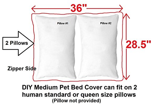 Foto 4 pulgar | Funda De Repuesto Para Cama De Mascotas Dogbed4less, Edredón Vaquero - Venta Internacional.