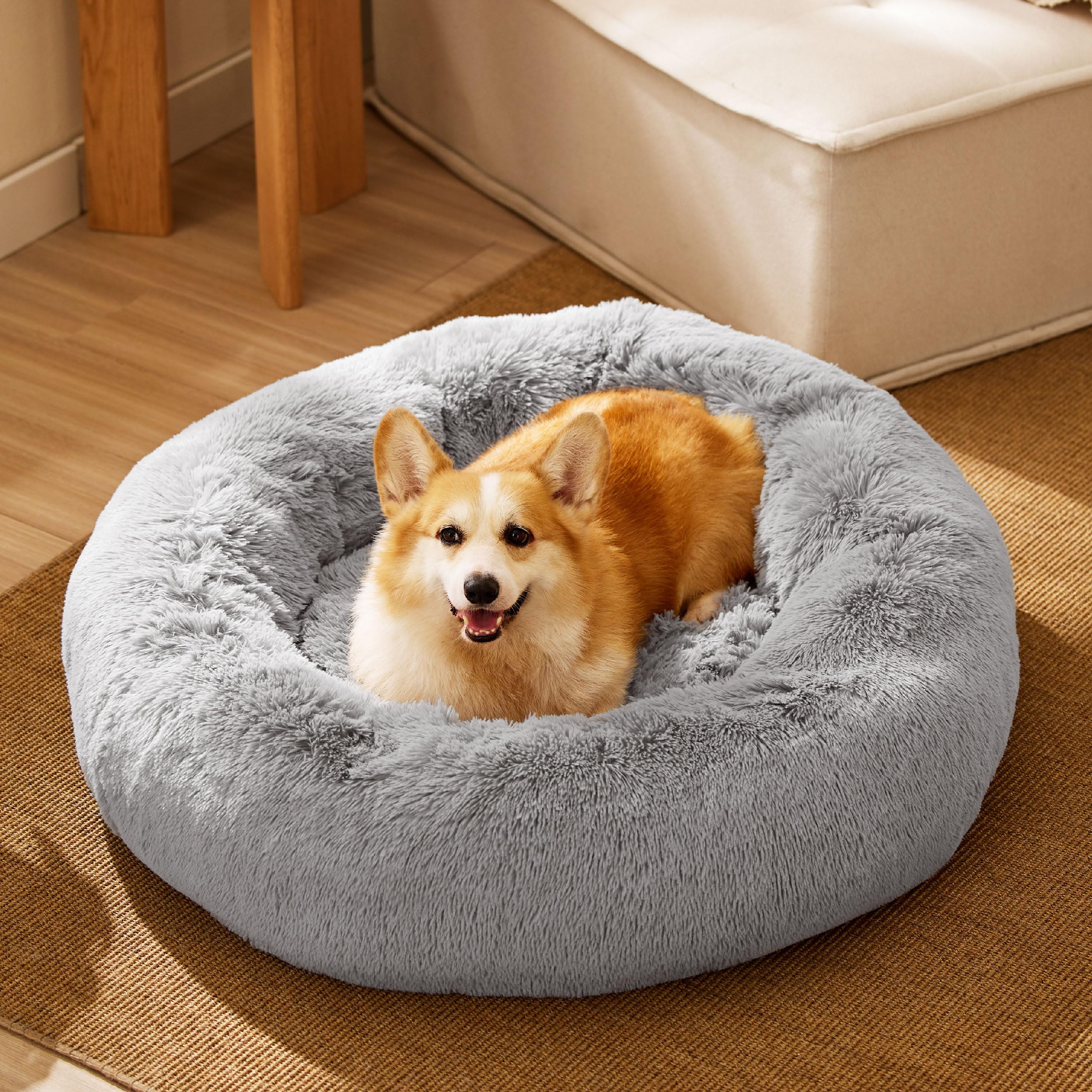 Foto 5 pulgar | Cama Para Perros Bedsure Calming Donut, Lavable Para Perros Medianos - Venta Internacional.