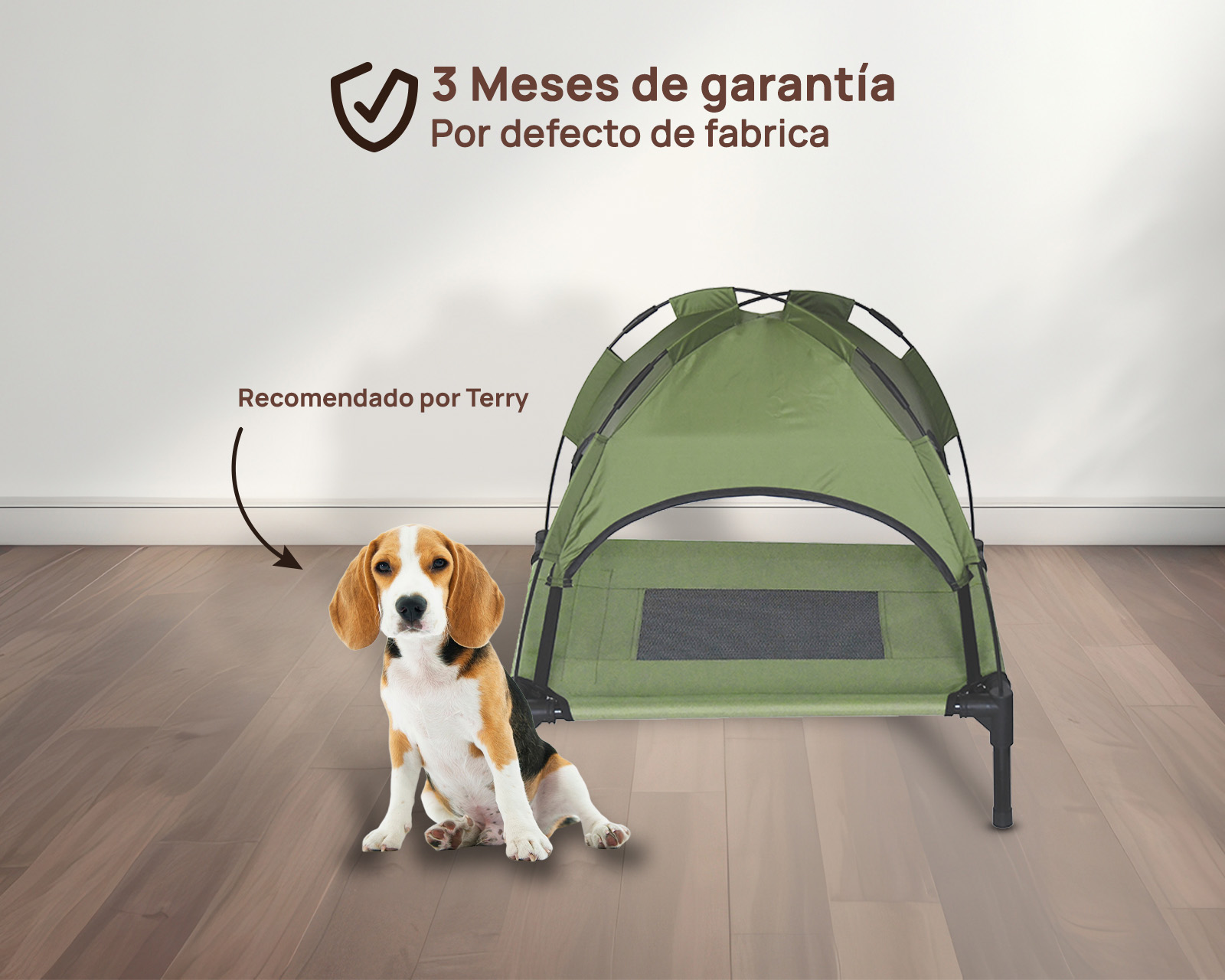 Foto 5 pulgar | Cama Elevada Con Domo Luma S Verde