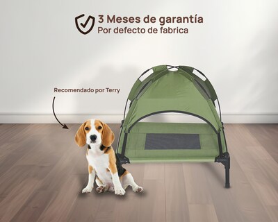 Foto 4 | Cama Elevada Con Domo Luma S Verde