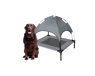 Foto 2 | Cama Elevada Con Domo Luma L Gris