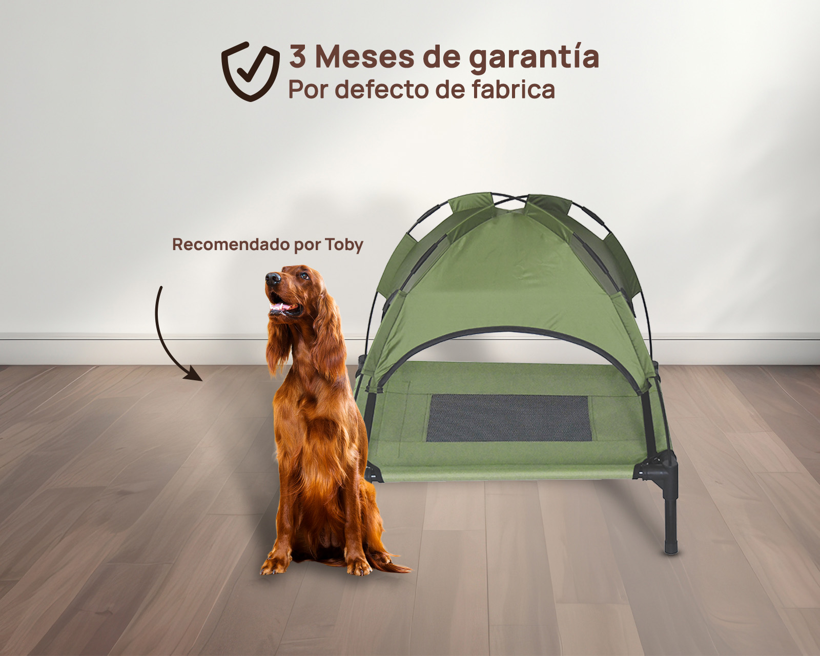 Foto 5 pulgar | Cama Elevada Con Domo Luma M Verde