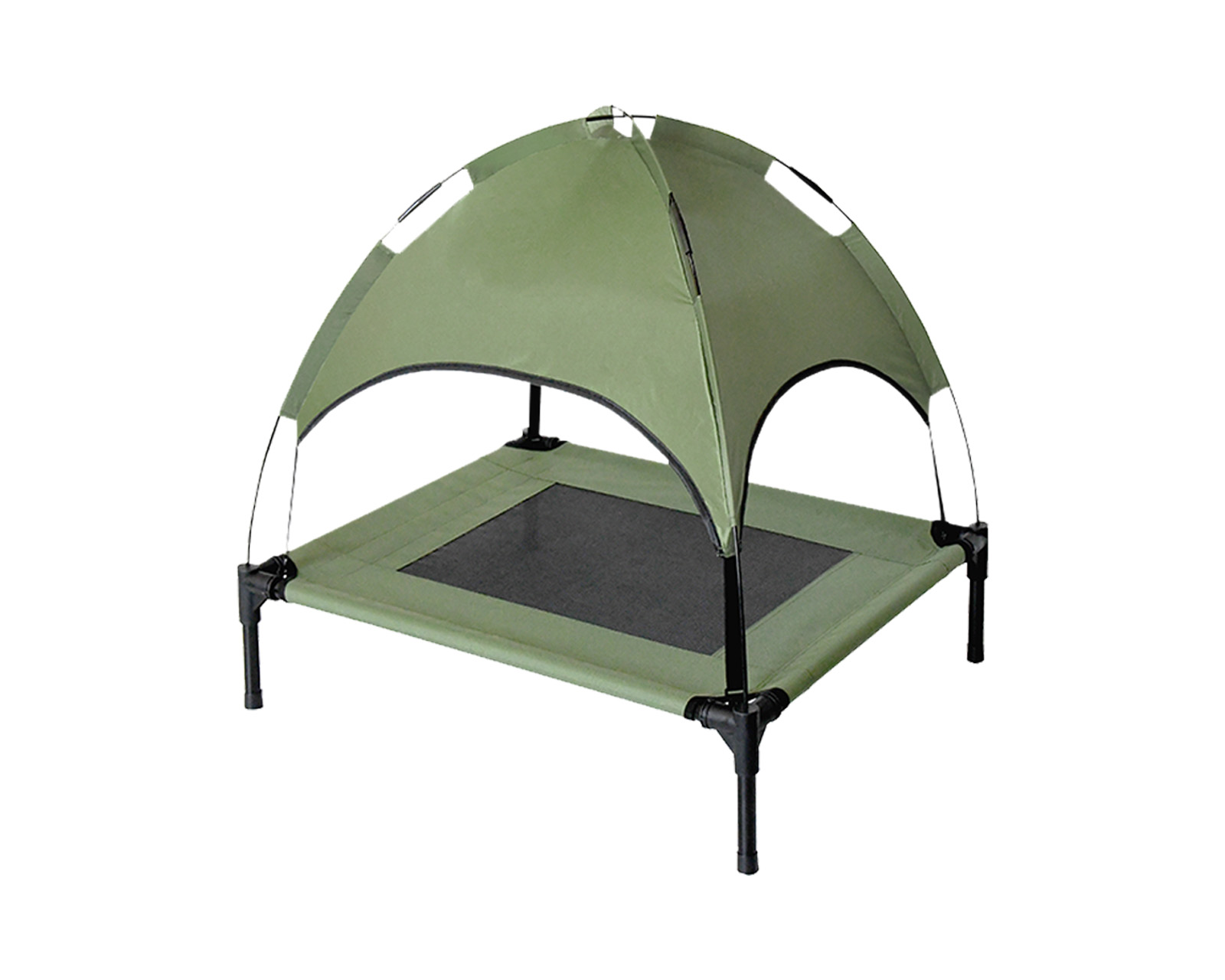 Foto 2 pulgar | Cama Elevada Con Domo Luma L Verde