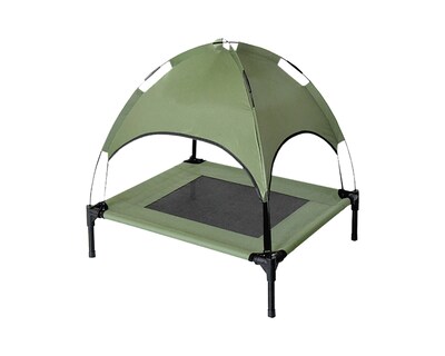 Foto 1 | Cama Elevada Con Domo Luma L Verde