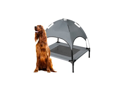 Foto 2 | Cama Elevada Con Domo Luma M Gris
