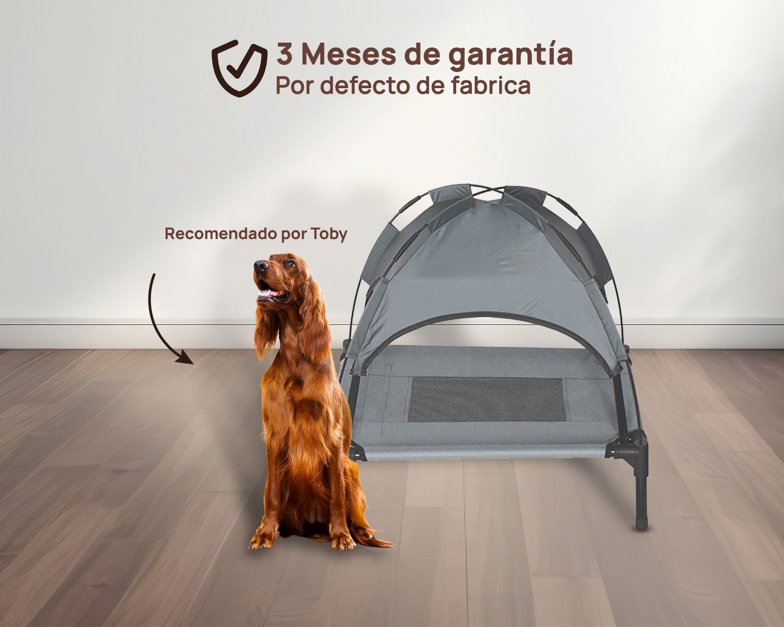 Foto 5 pulgar | Cama Elevada Con Domo Luma M Gris