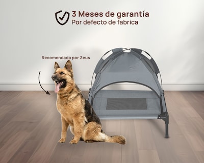 Foto 4 | Cama Elevada Con Domo Luma Xl Gris
