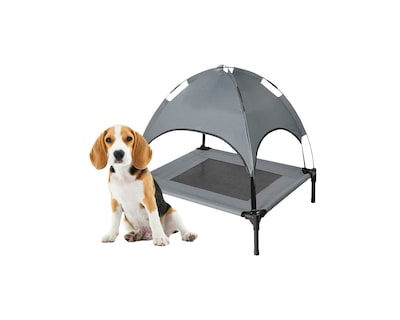 Foto 2 | Cama Elevada Con Domo Luma S Gris
