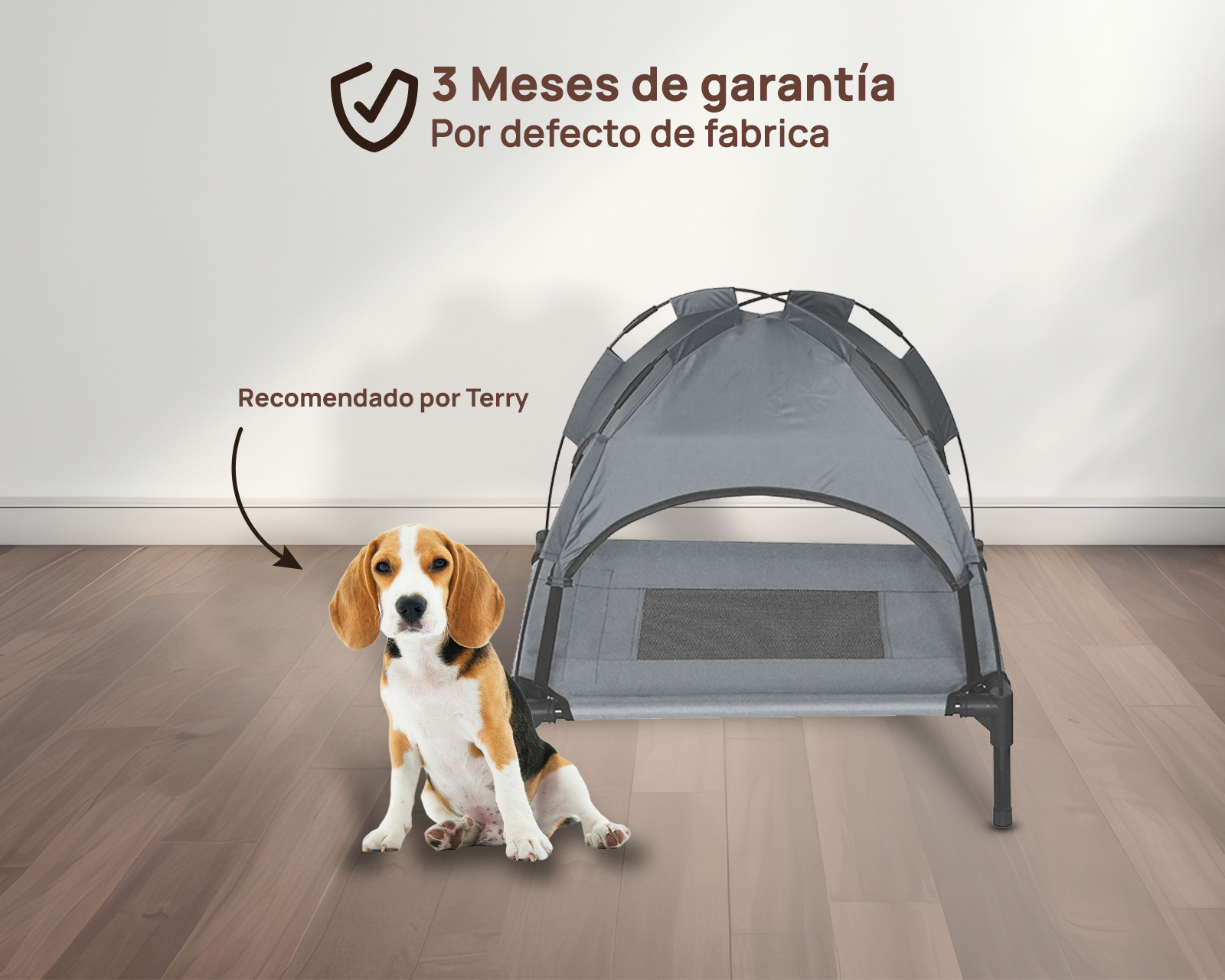 Foto 5 pulgar | Cama Elevada Con Domo Luma S Gris