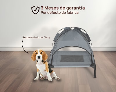 Foto 4 | Cama Elevada Con Domo Luma S Gris