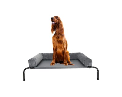 Foto 2 | Cama Elevada Con Colchon Cali M Gris