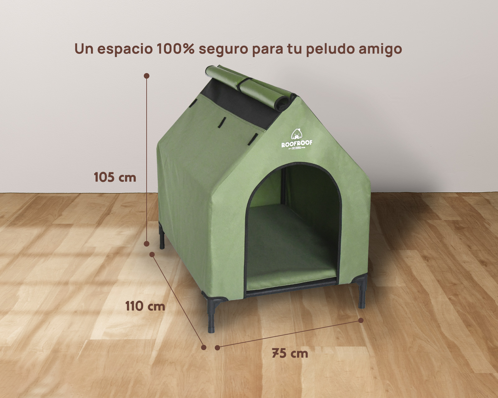 Foto 4 pulgar | Casa De Campaña Cova M Verde