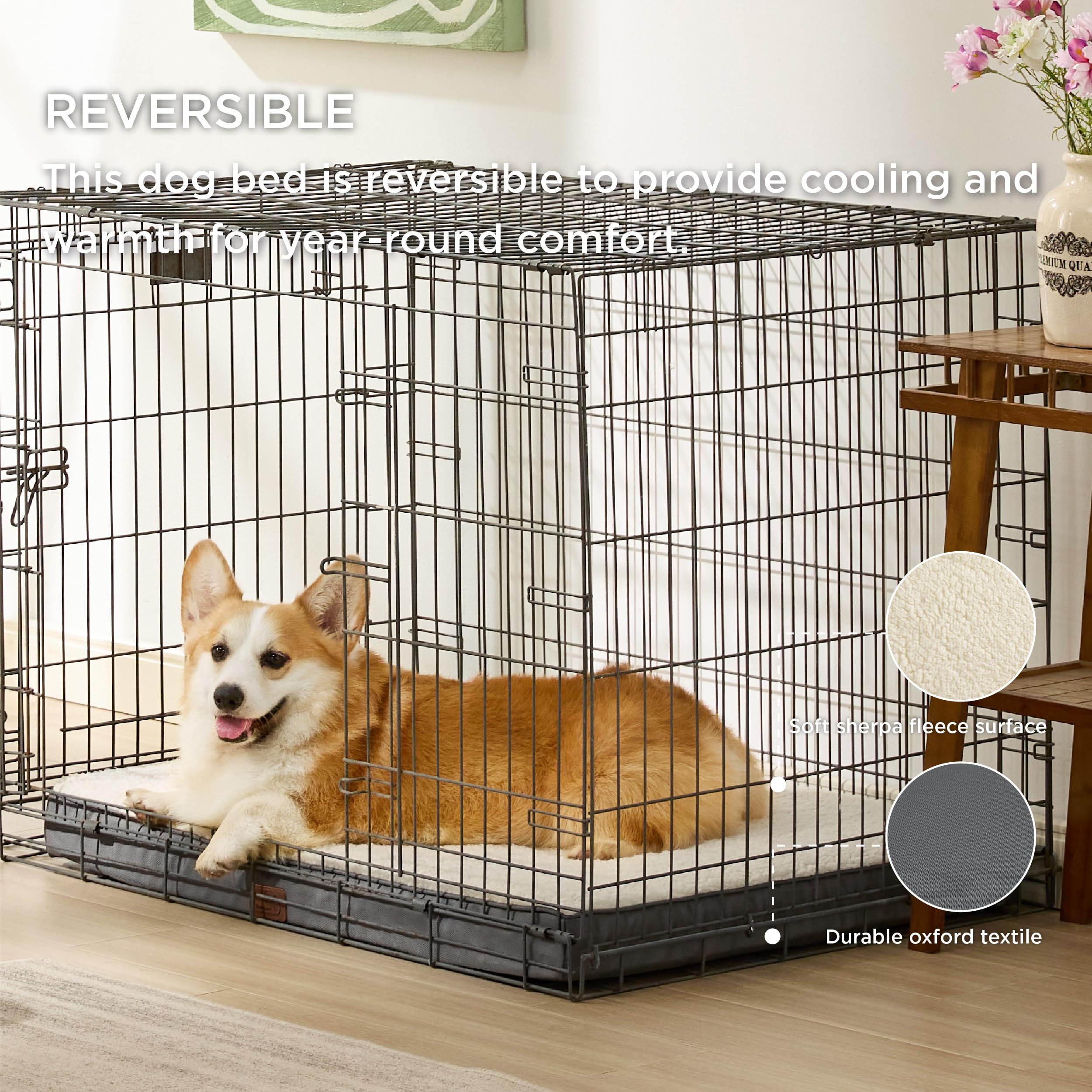 Foto 3 pulgar | Cama Ortopédica Para Perros, Impermeable, Para Jaulas Grandes - Venta Internacional.
