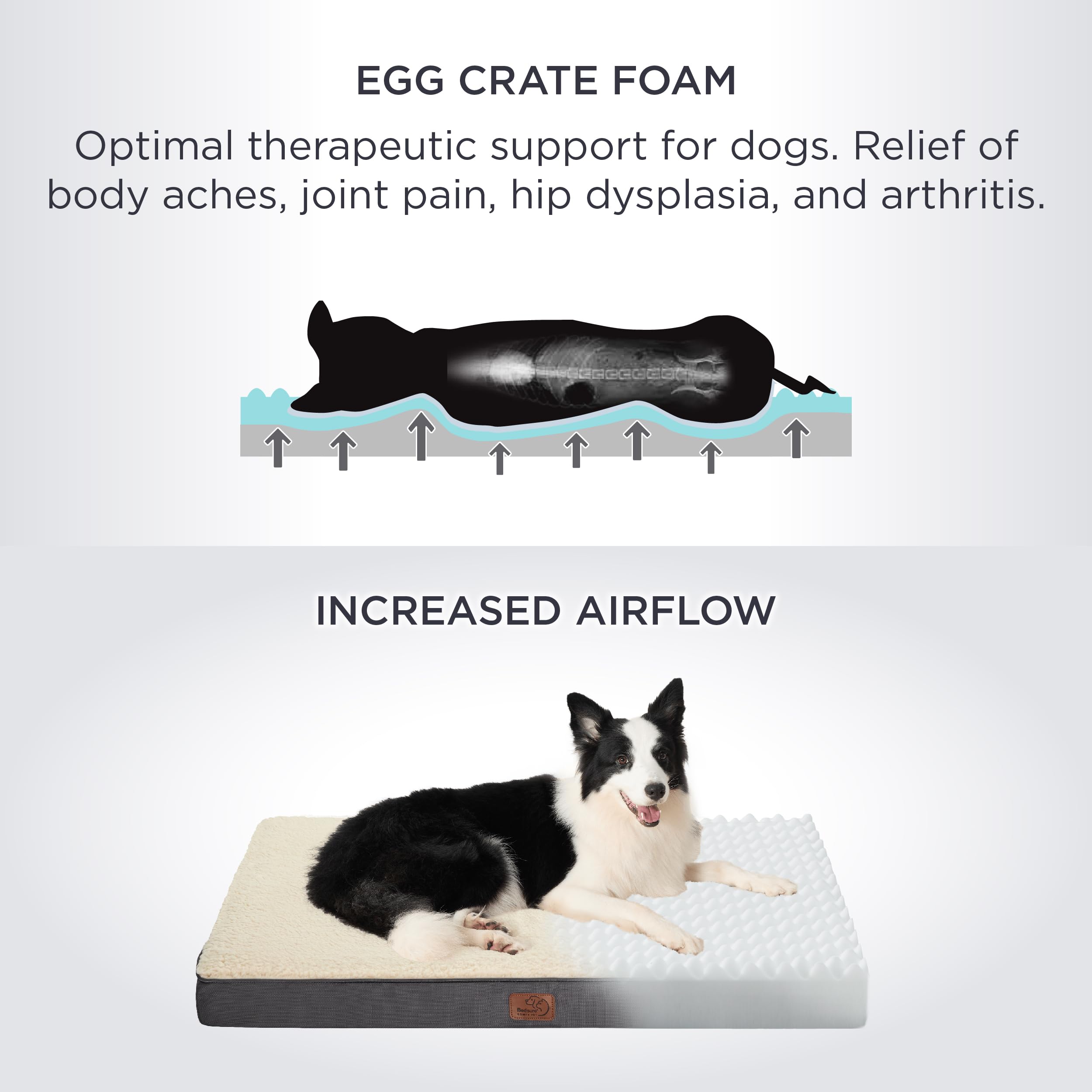 Foto 4 pulgar | Cama Ortopédica Para Perros, Impermeable, Para Jaulas Grandes - Venta Internacional.