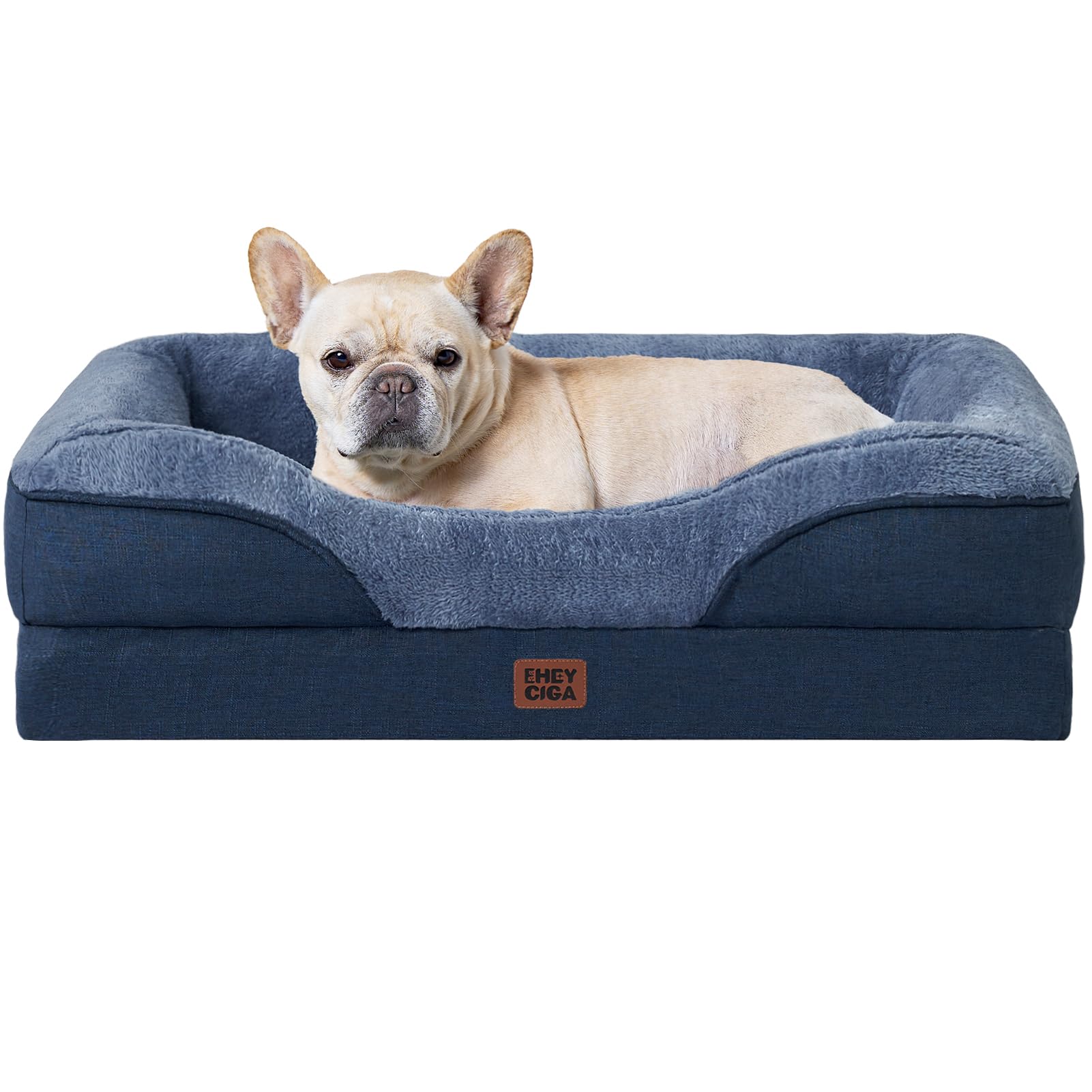 Foto 2 pulgar | Cama Para Perros Eheyciga De Espuma Viscoelástica Para Tamaño Mediano, Impermeable - Venta Internacional.