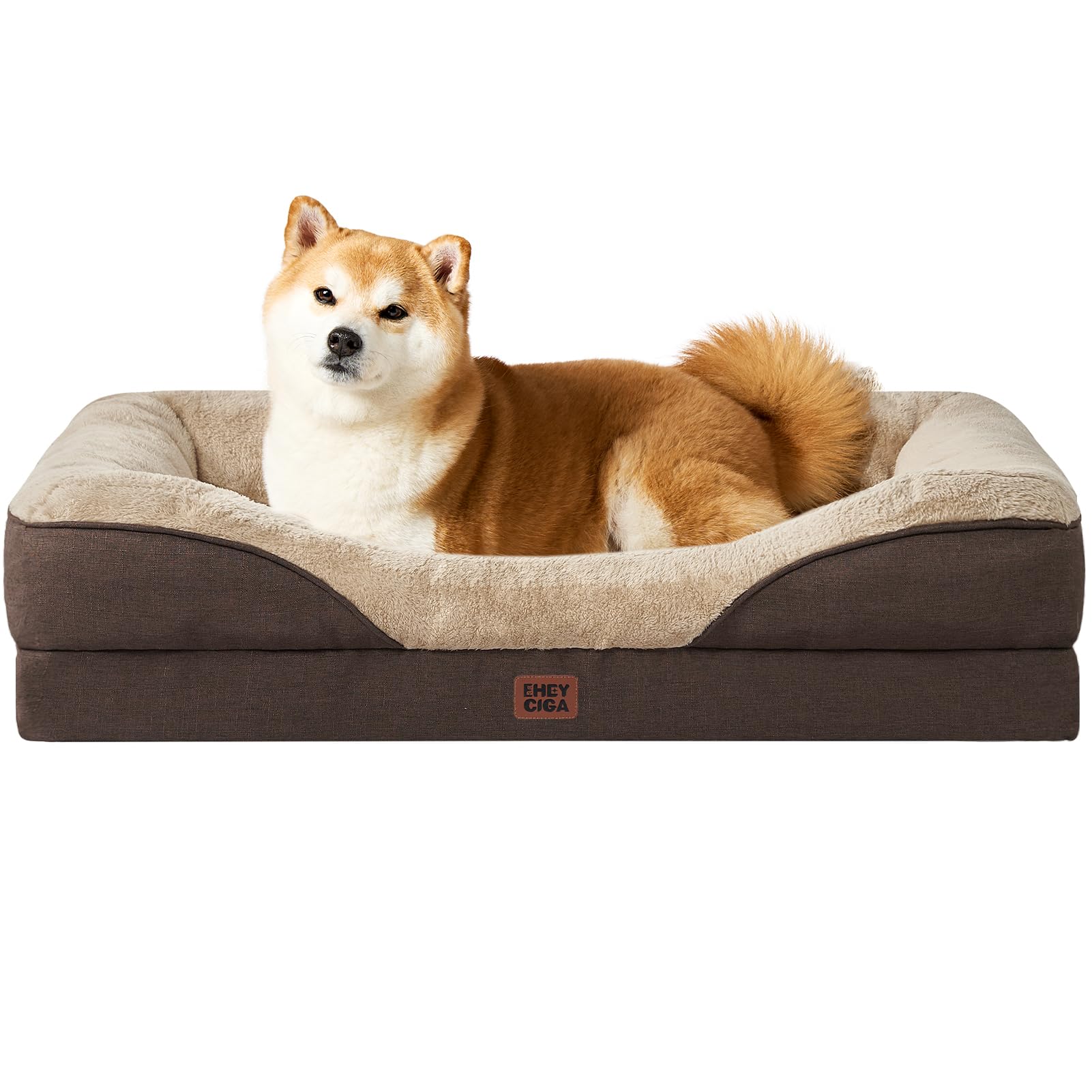 Foto 1 | Cama Para Perros Eheyciga De Espuma Viscoelástica Para Tamaño Mediano Con Resistencia Al Agua - Venta Internacional.