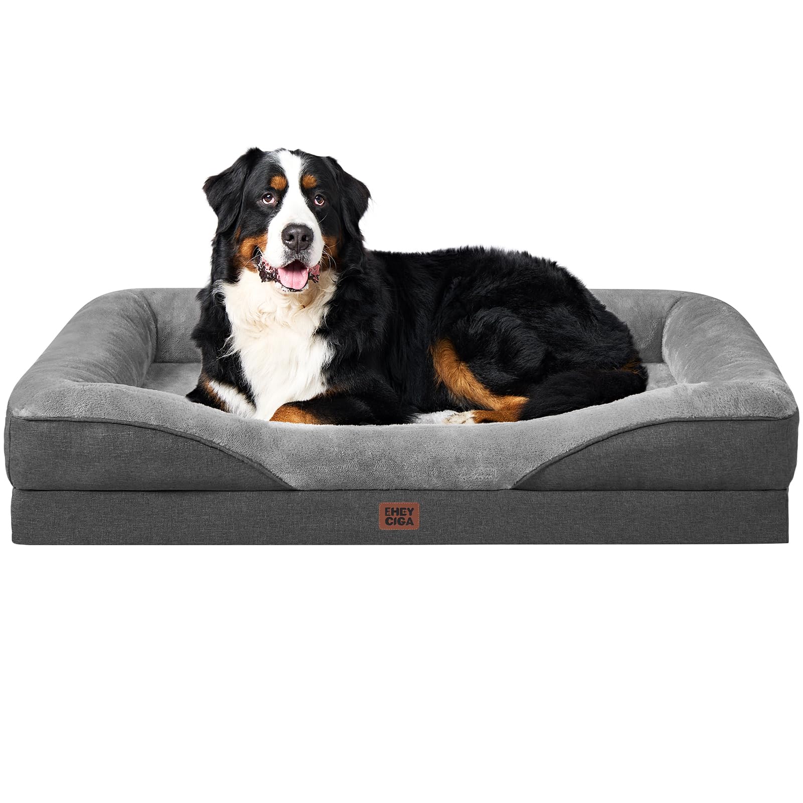 Foto 2 pulgar | Cama Para Perros Eheyciga De Espuma Viscoelástica Xxl Para Perros Extragrandes, Color Gris - Venta Internacional.