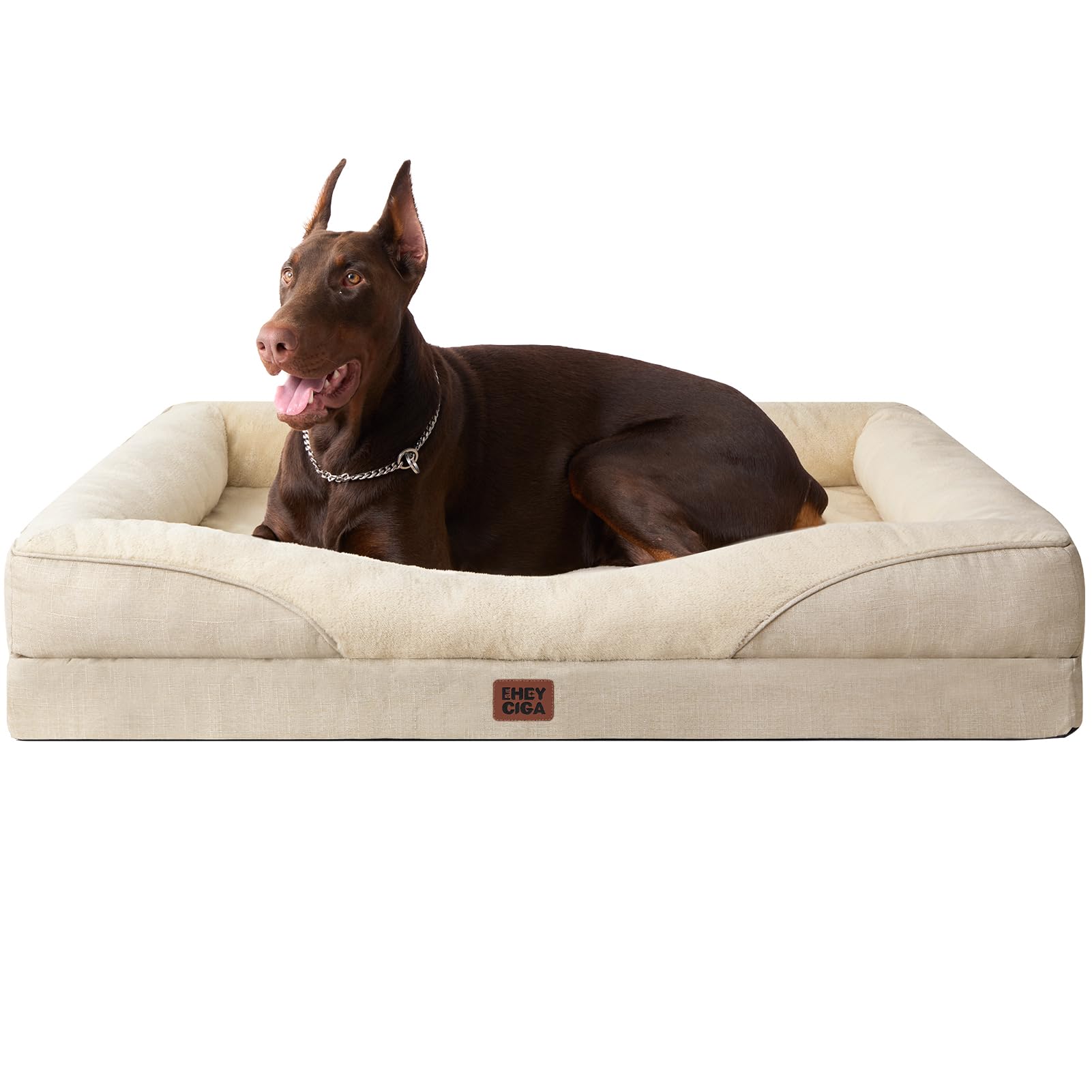 Foto 2 pulgar | Cama Para Perros Eheyciga Memory Foam Xl, Ortopédica, Impermeable, 48 X 35 X 19 Cm - Venta Internacional.