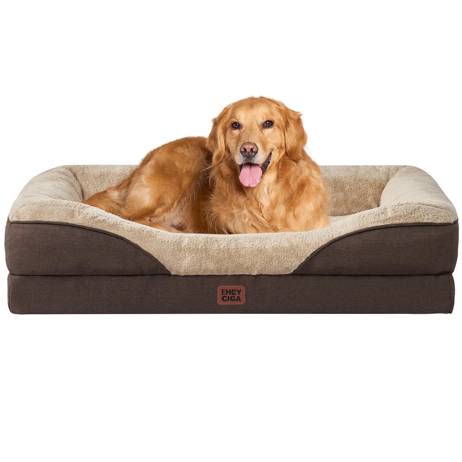Foto 2 pulgar | Cama Para Perros Eheyciga Memory Foam Xl, Ortopédica, Impermeable, 48 X 35 X 7.5 Pulgadas - Venta Internacional.