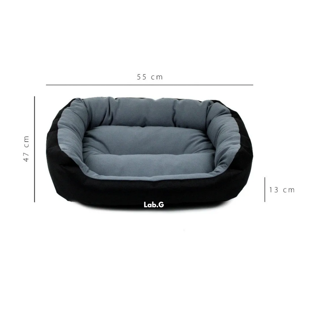 Foto 3 pulgar | Cama Chica Resistente Lab.g, Negra / Gris