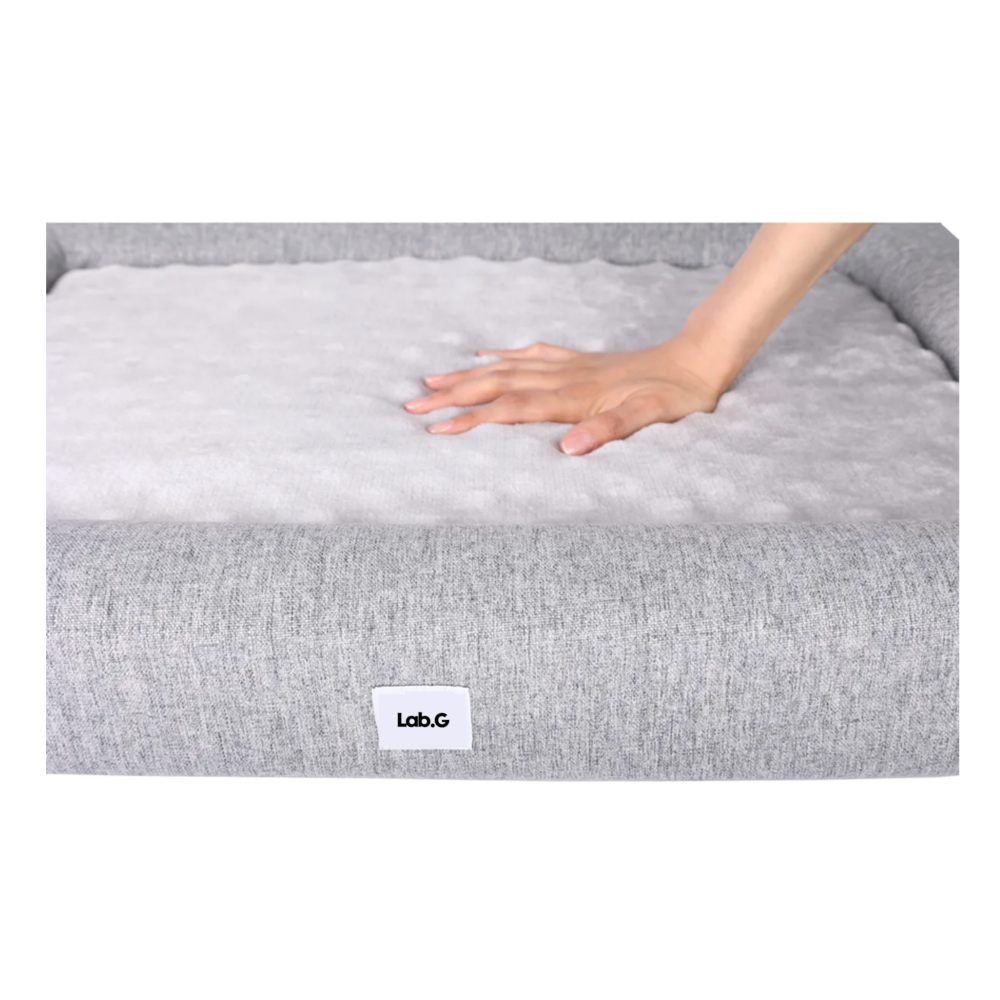 Foto 2 | Cama Mascota Grande 90x65 Lab.g, Gris Claro