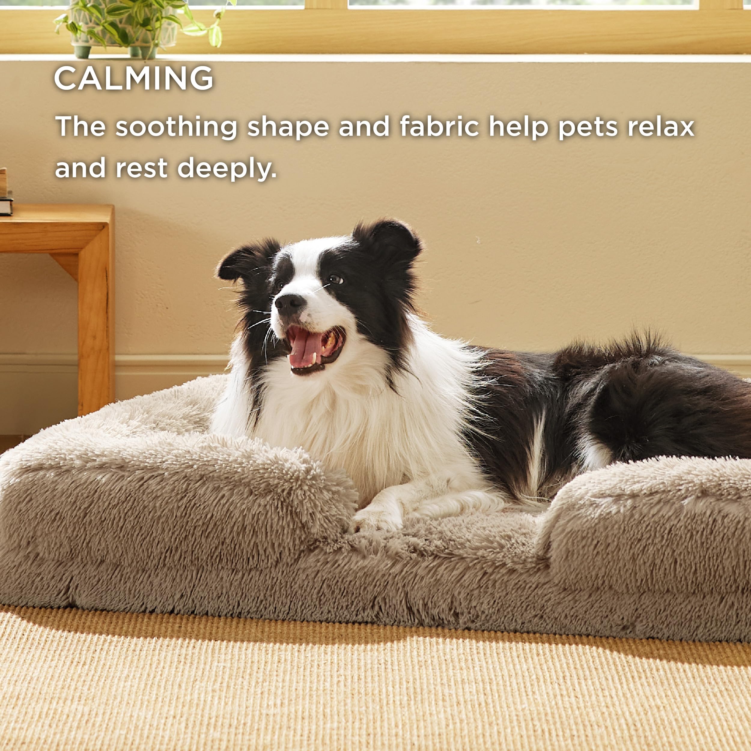 Foto 4 pulgar | Cama Ortopédica Para Perros Grandes Con Funda Lavable - Venta Internacional.