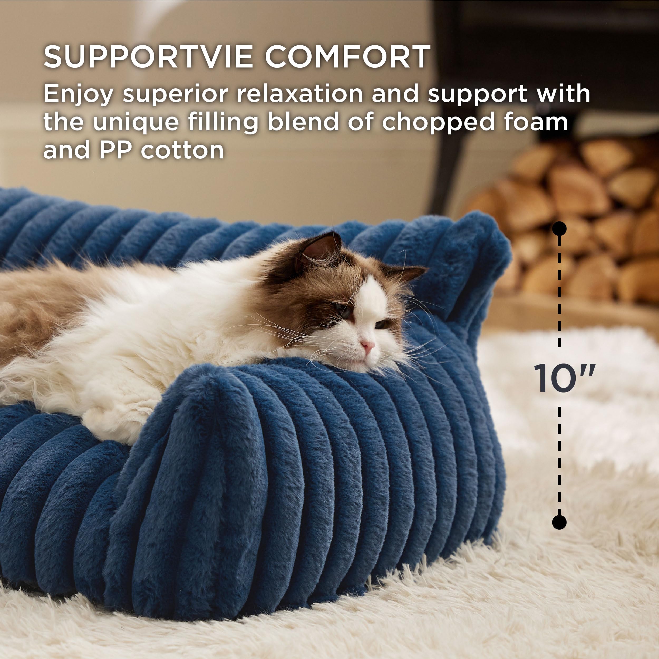 Foto 4 pulgar | Sofá Para Mascotas, Bonito Sofá Con Forma De Gato Para Mascotas Y Perros Pequeños Y Esponjosos - Venta Internacional.