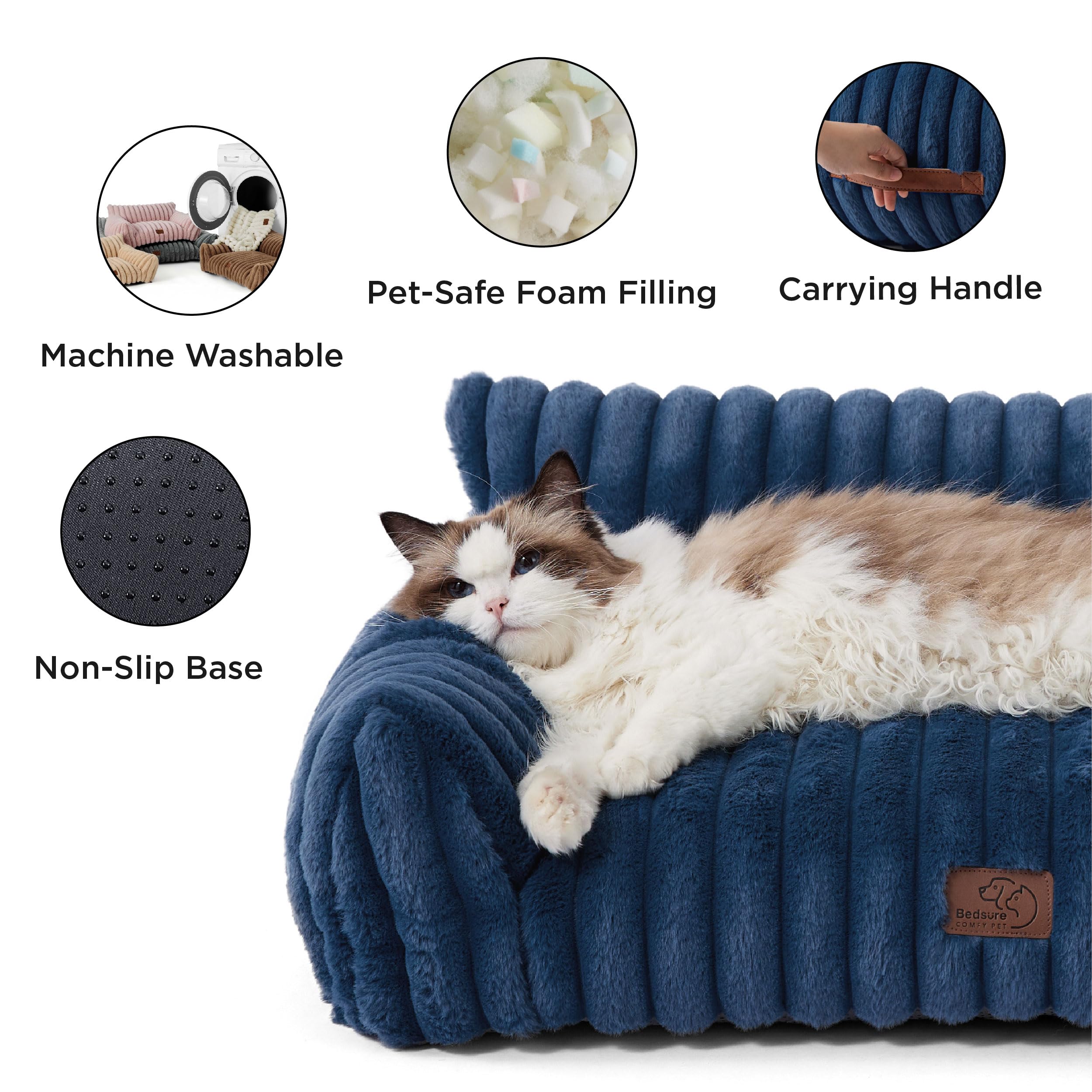 Foto 6 pulgar | Sofá Para Mascotas, Bonito Sofá Con Forma De Gato Para Mascotas Y Perros Pequeños Y Esponjosos - Venta Internacional.