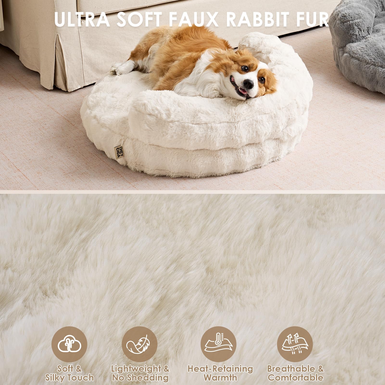 Foto 4 | Sofá Para Mascotas Eheyciga  Cama Mediana Para Perros Y Sofá Grande Para Gatos - Venta Internacional.