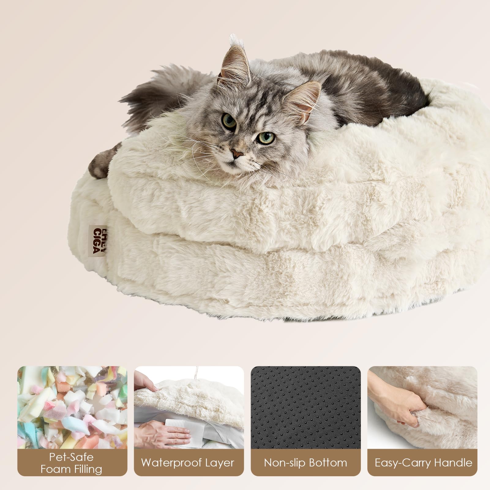 Foto 5 | Sofá Para Mascotas Eheyciga  Cama Mediana Para Perros Y Sofá Grande Para Gatos - Venta Internacional.