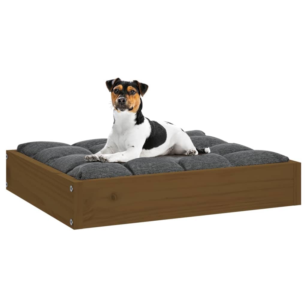 Foto 7 pulgar | Cama Para Perros Vidaxl De Madera Maciza De Pino Cómoda  Color Marrón Miel - Venta Internacional.