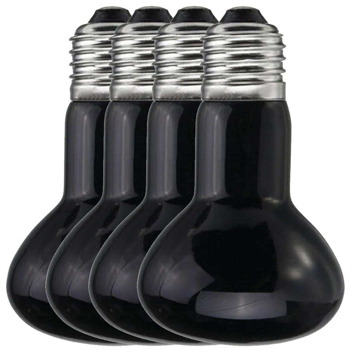 Bombillas De Calor Mxwka-004 Ventdepot 4piezas Negro