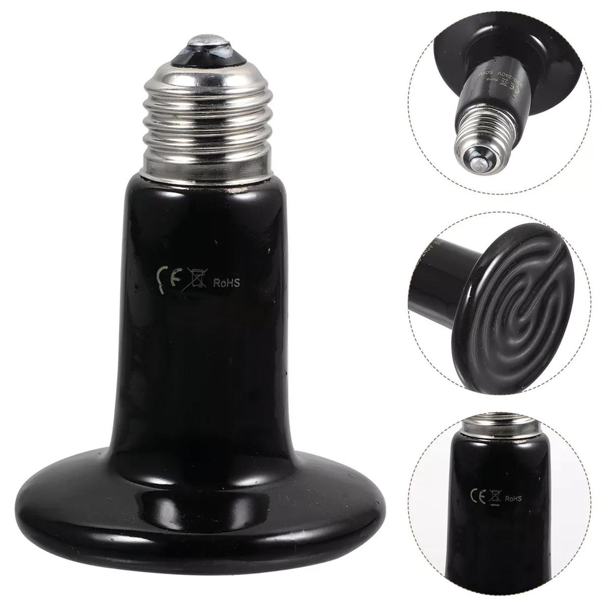 Foto 4 pulgar | Bombillas Para Reptiles Mxrmk-001 Ventdepot 1pieza Negro