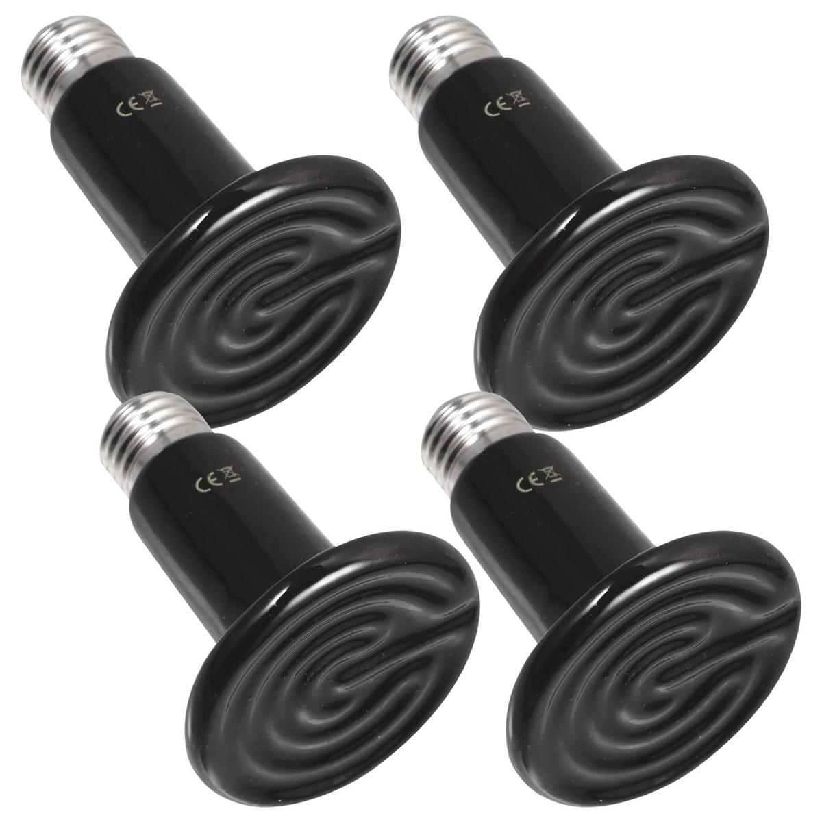 Bombillas Modernas Mxrmk-004 Ventdepot 4piezas Negro