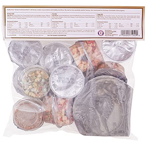 Foto 2 | Paquete Variado De Comida Instantánea Tortoise Food Healthy Herp - Venta Internacional.