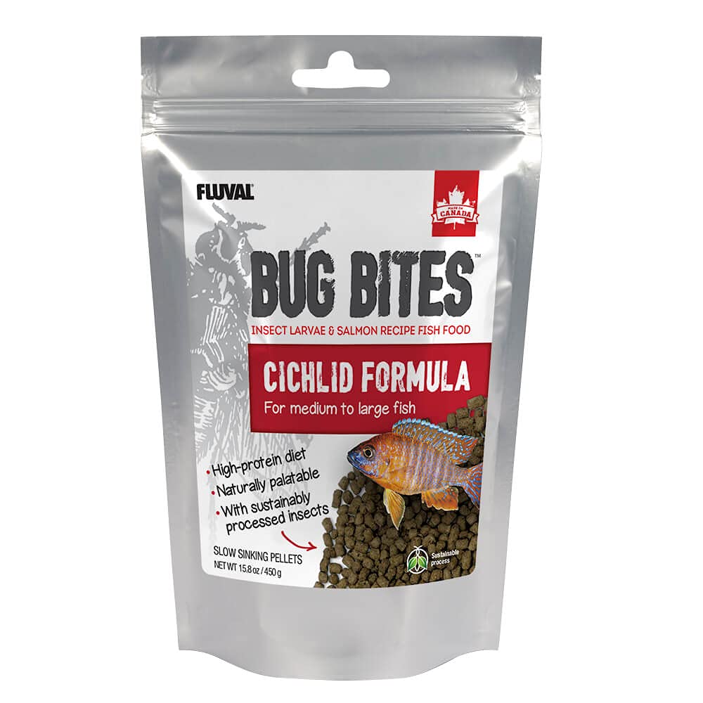 Foto 2 pulgar | Alimento Para Peces Fluval Bug Bites  Gránulos De Cíclidos  470 Ml - Venta Internacional.