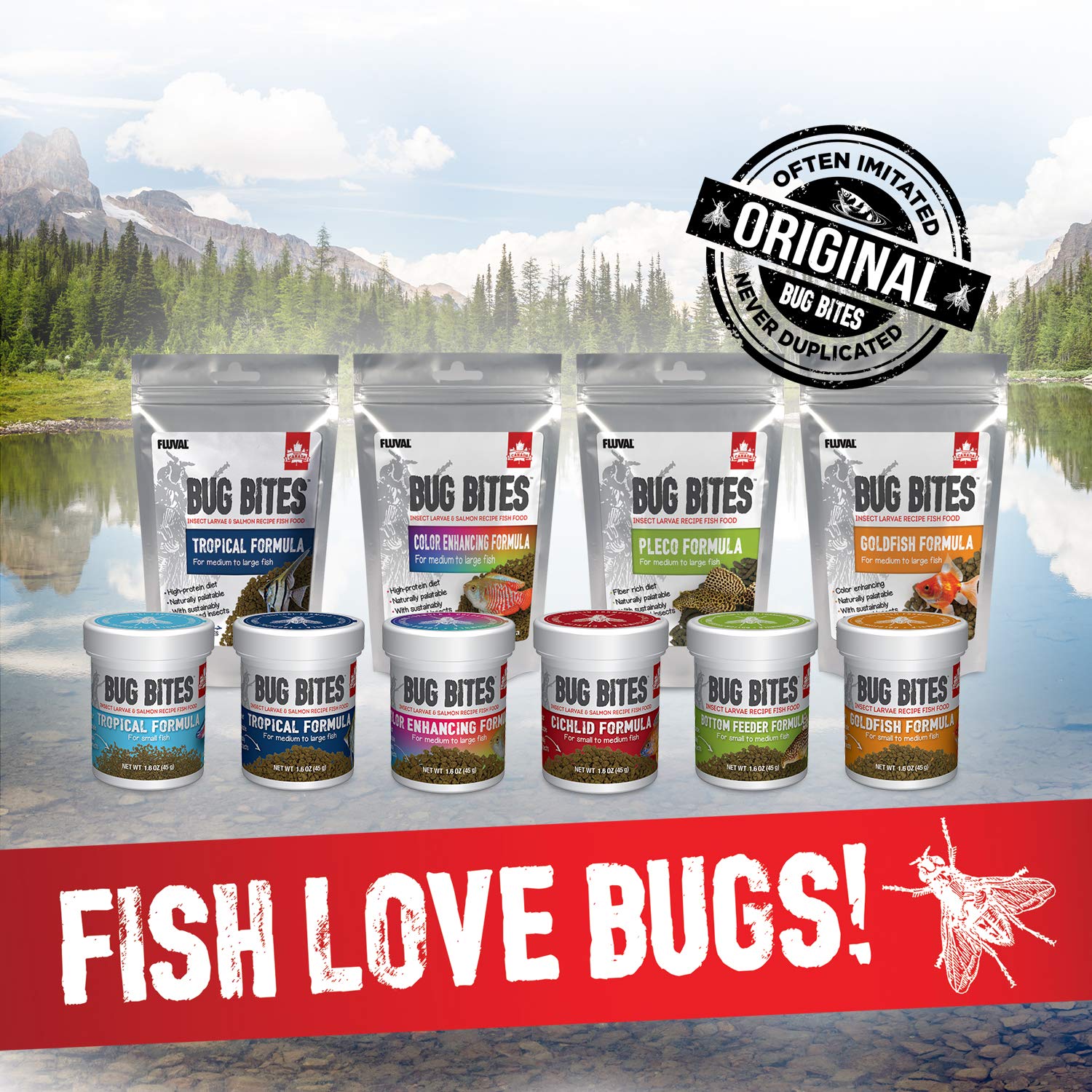 Foto 7 | Alimento Para Peces Fluval Bug Bites  Gránulos De Cíclidos  470 Ml - Venta Internacional.