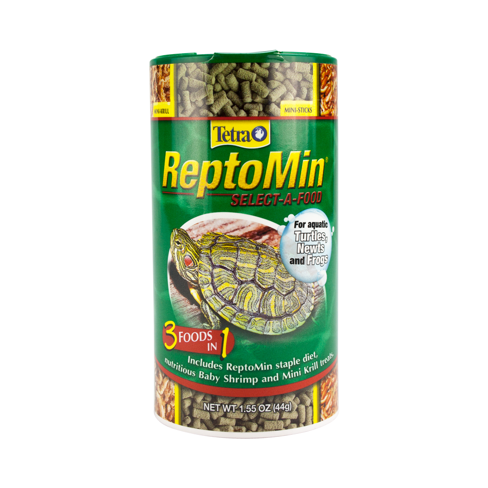 Foto 2 pulgar | Tetra Reptomin Alimento Selecto Para Tortugas Y Anfibios 3 En 1 De Reptomin, Baby Shrimp Y Mini Krill Treats Cont