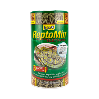 Foto 1 | Tetra Reptomin Alimento Selecto Para Tortugas Y Anfibios 3 En 1 De Reptomin, Baby Shrimp Y Mini Krill Treats Cont