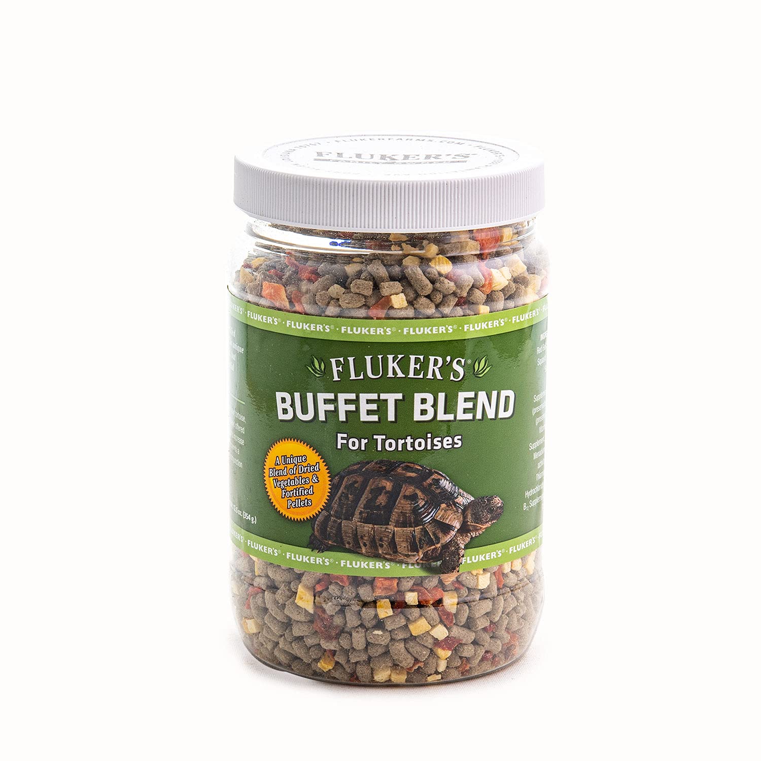 Foto 2 | Mezcla De Verduras Tortoise Diet Fluker's Buffet Con Gránulos  370 Ml - Venta Internacional.