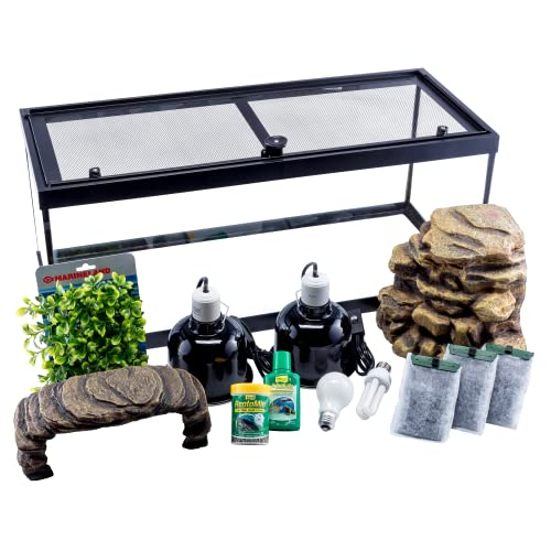 Foto 8 pulgar | Kit Aquarium Tetra Aquatic Turtle Deluxe De 75 Litros Con Filtro Y Lámpara - Venta Internacional.