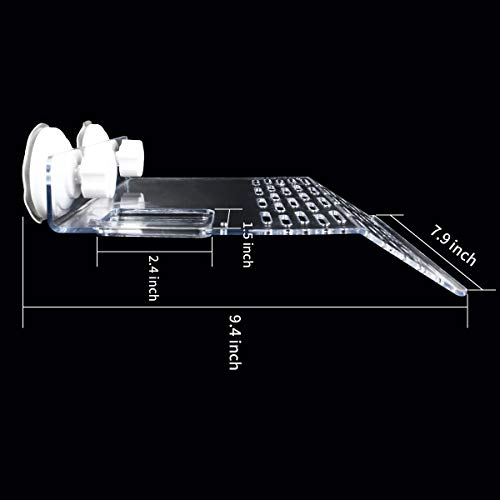 Foto 3 pulgar | Plataforma Turtle Basking Ourjob Transparente Para Turtle Tank - Venta Internacional.