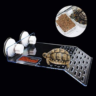 Foto 3 | Plataforma Turtle Basking Ourjob Transparente Para Turtle Tank - Venta Internacional.