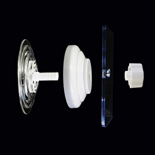 Foto 4 | Plataforma Turtle Basking Ourjob Transparente Para Turtle Tank - Venta Internacional.