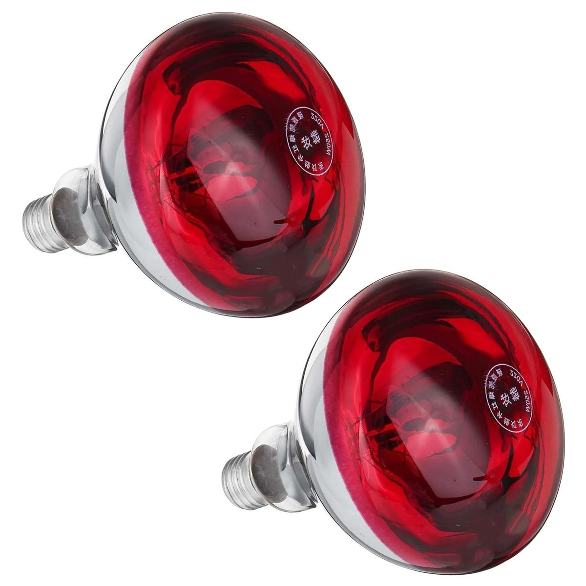 Foto 2 pulgar | Bombillas de Luz Roja VentDepot Mxnfr-002 Luz Roja 2 Piezas