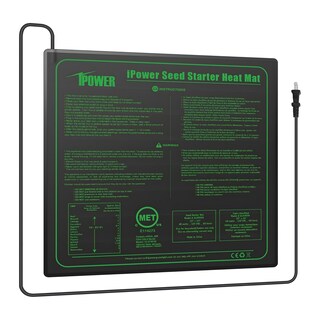 Foto 1 | Alfombrilla Térmica Seedling Ipower, Duradera Y Cálida, 20 X 20 Cm, 48 W, Impermeable - Venta Internacional.