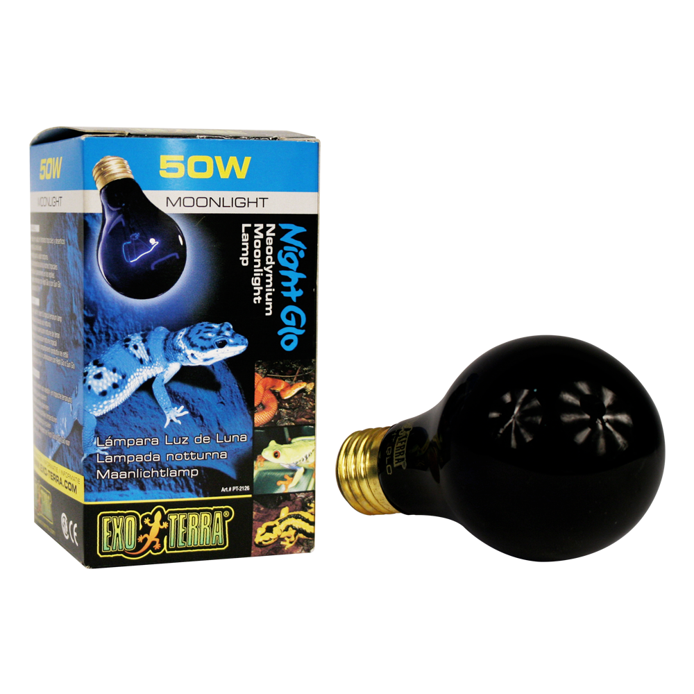 Foto 2 pulgar | Hagen Foco Exo Terra Night Glo Para Reptiles Y Anfibios Con 50 Watts